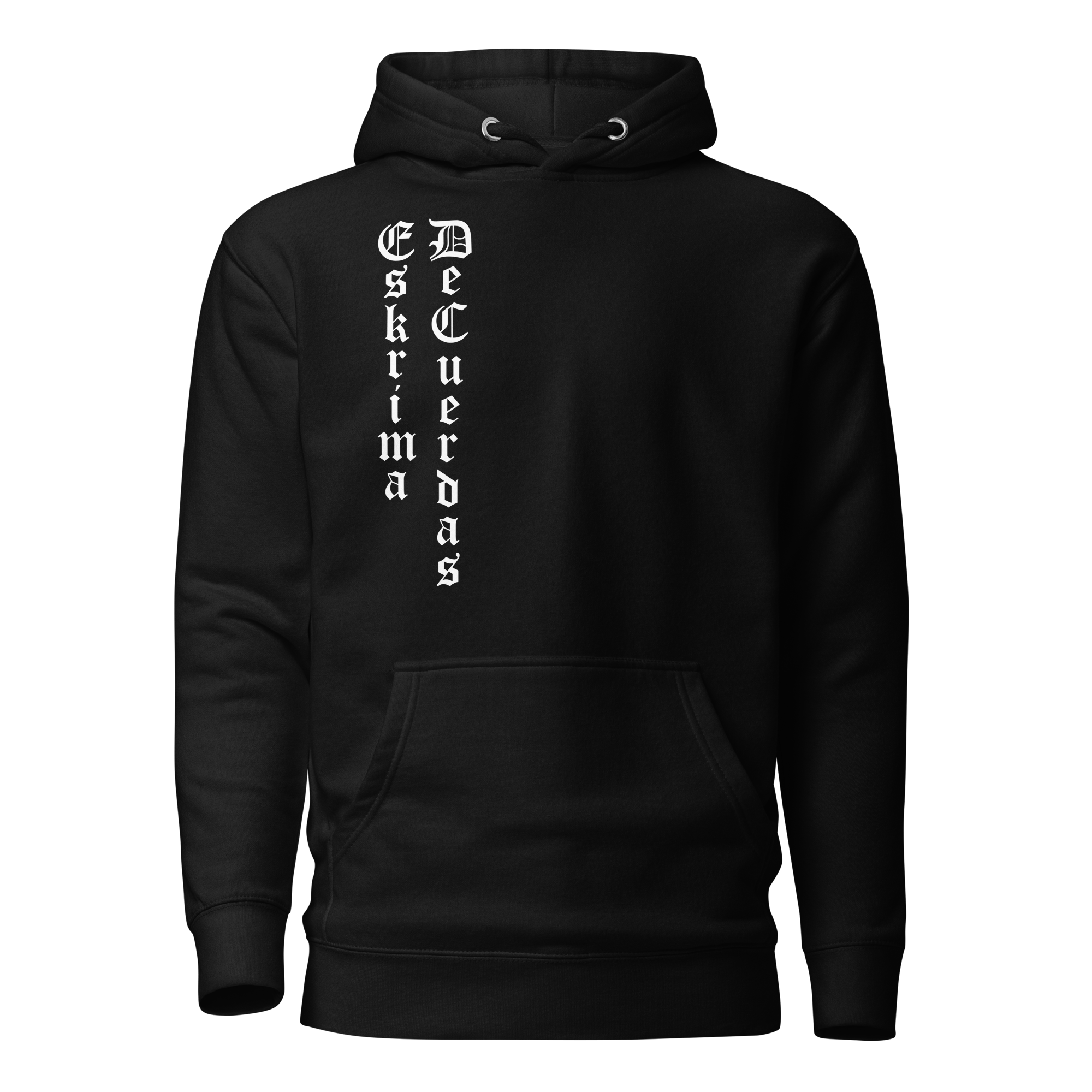 EDC-FMA Old English Hoodie Front